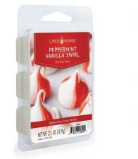 Wax Melt, 2.5oz - Peppermint Vanilla Swirl