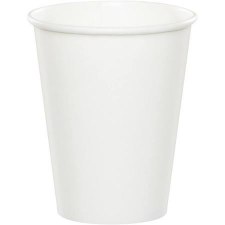 Touch of Color 9oz Paper Cups, 24ct- White
