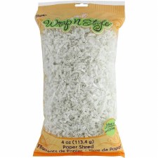 Wrap 'n Style Paper Shred- White