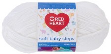 Soft Baby Steps Yarn- White