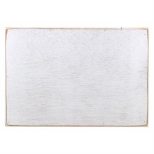 Wood Box Sign- 7"x10" White