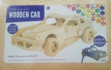 Wood Puzzle - Car