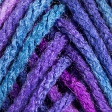 Red Heart Super Saver Grape Fizz Yarn, 1 Each, Purple