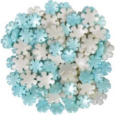 Sprinkles - Pearlized Snowflakes - Crafts Direct