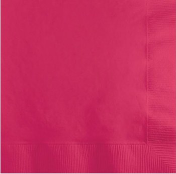 Touch of Color 6.5&quot; Napkin - Hot Magenta