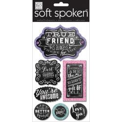 MAMBI Soft Spoken Stickers- True Friend Chalk