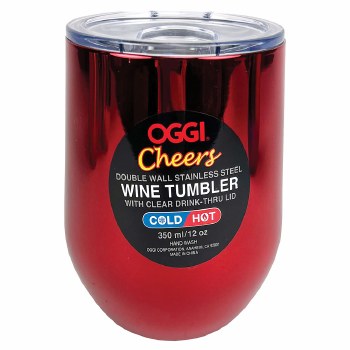 Oggi Doublewall Tumbler - Red Mirror