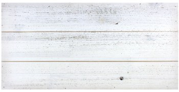 9.75&quot;X19.5&quot; White Pallet Plaque