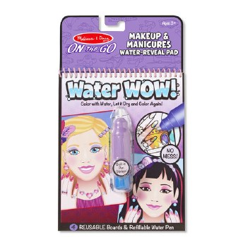 Melissa &amp; Doug On The Go Water Wow!- Makeup &amp; Manicure