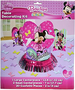 Minnie Mouse Bow-tique Table Decorating Kit