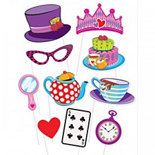 Mad Hatter Photo Booth Props