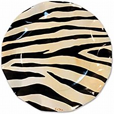 Zebra 10IN Plates