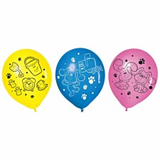 Blues Clues 6 Latex Balloons