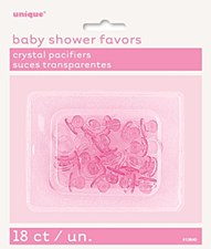 Pink Crystal Pacifiers