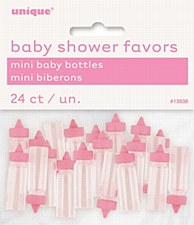 Pink Mini Baby Bottles
