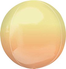 15"Yellow & Orange Orbz