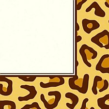 Animal Print Leopard Lunch Napkin