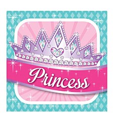Princess Party Bev. Napkins