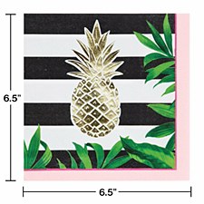 Pineaple Wedding Lunch Napkins