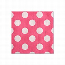 Hot Pink Bev. Napkins Hot Pink Bev. Napkins