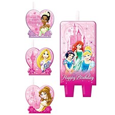 Disney Princess Birthday Candle Set