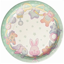 7"Baby Toys Plates