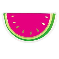 Watermelon Shapes  Plates