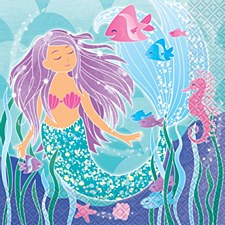 Mermaid Lunch Napkins