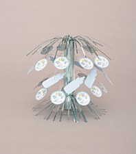 Baby Blue Stitching Cascade Centerpiece