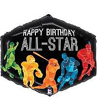 30"All Star Sports Birthday