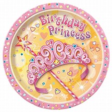 Pretty Princess 9" Lunch Plates 8ct Pretty Princess 9" Lunch Plates 8ct