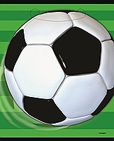 3D Soccer Loot Bags 8ct