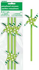 Pinwheel Paper Straws