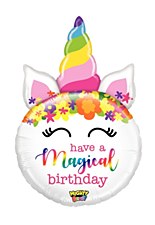33"Might Birthday Unicorn