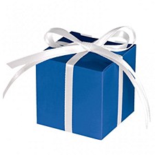Royal Blue Treat Boxes