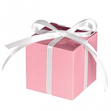 Light Pink Treat Boxes