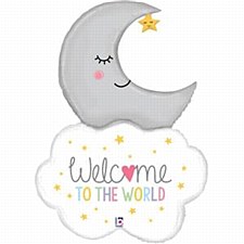 42"Welcome Baby Moon