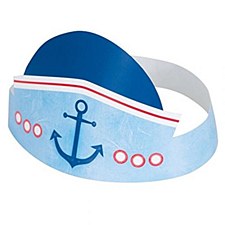 Nautical Paper Hats