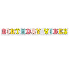 Birthday Vibes Fringe Banner