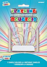 50 Flashing Candle Holders