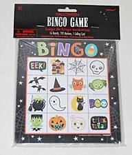 Halloween Bingo Game