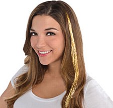 Gold Hair Extension