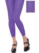 Footless Purple Tights