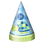 1st Birthday Turtle Party Hats