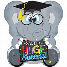 26"Success Grad Elephant