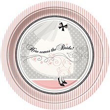 9"Elegant Wedding Plates