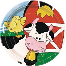 Farm Friends 7"Plates