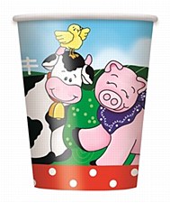 Farm Friends Cups