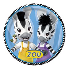 9"Zou Plates