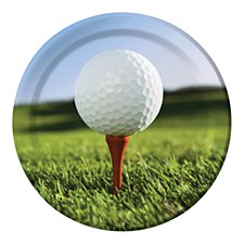 9"Sports Golf Plates